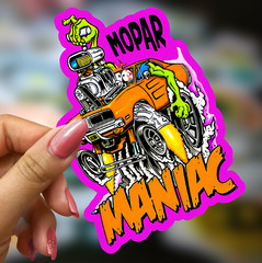 Rat Fink Ed Roth Vinyl Decals 50pcs Hot Rod Custom Car Bike Skateboard Sticker