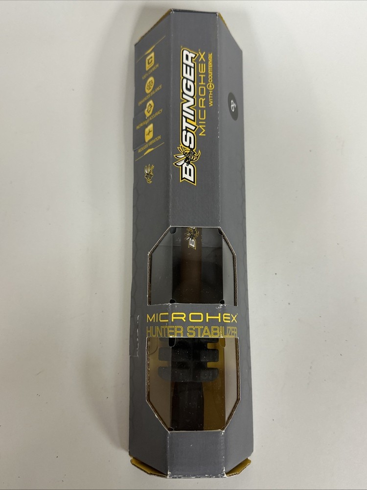 Bee Stinger MicroHex 8″ Stabilizer in Brown – B Stinger