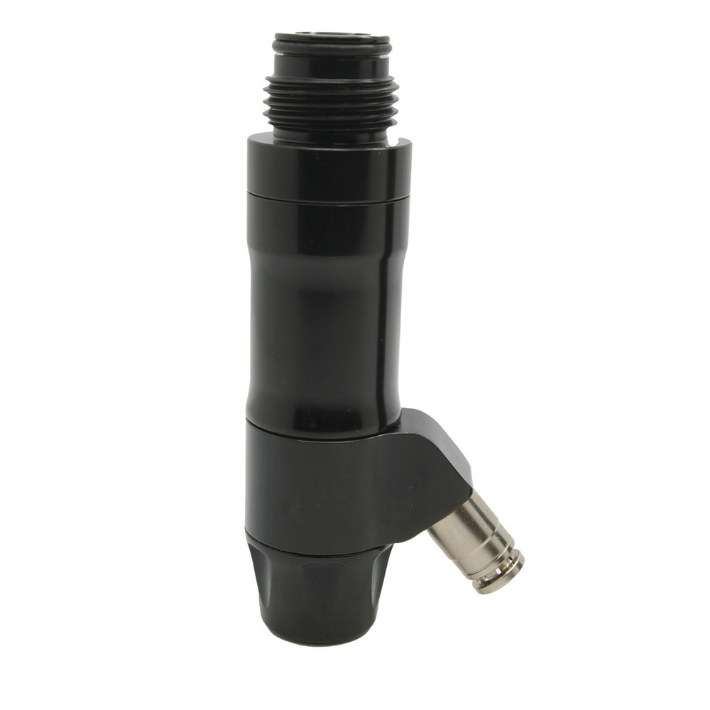 Inception Designs HPR High Pressure Inline Regulator V3 – Gloss Black Paintball