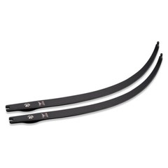 Nika Archery 68″ Recurve Bow Limb 55% N3 Carbon Fiber w/Small BULL Logo 22-50lbs