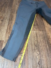 OVATION Dri-Lex Equestrian Horse Riding Pants Gray 32 R