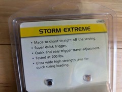 Tru-Fire STORM Extreme Release – Black & Camouflage STMEX NEW