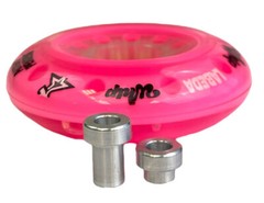 Labeda Whips Roller Hockey Wheels Pink 4-Pack + Spacers + Bearings – Choose Size