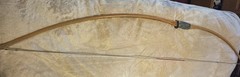 Vintage Sharp Shooter Recurve Archery Bow with String-very Cool! Fiberglass bow
