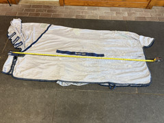75” Bucas Buzz Off Full Neck Horse Fly Sheet w/Belly Protection – Used