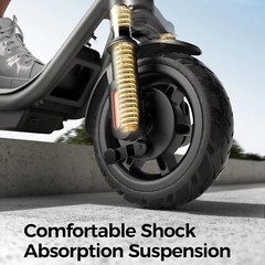 Electric Scooter for Teen/Adult – Foldable, Dual Suspension, Ideal Commute APP