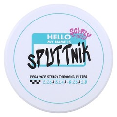 Sci-Fly Disc Golf Hello sPUTTnik 3D Printed Putter 2.25/3.14/-0.25/1 – Choose E