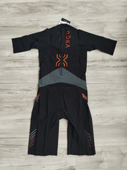 ROKA Men’s Viper X II Swimskin – Short Sleeve Size LT Color Black/Torch New