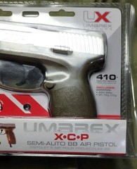 New Sealed Umarex XCP Airgun Pistol BB Kit, 2 CO2 Cartridges and 250 BBs
