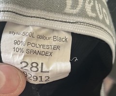 Devon Aire Womens Sz 28L Black Equestrian Riding Pants Classic Tights