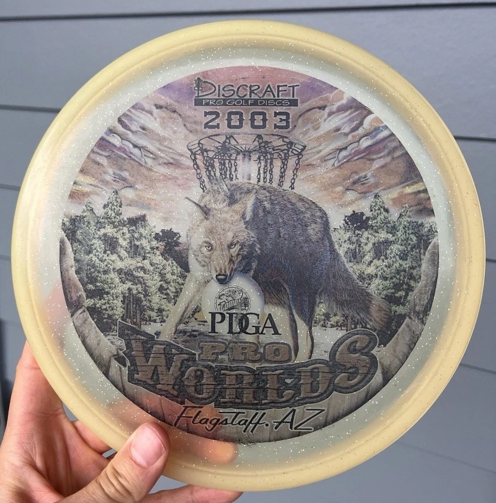 Discraft Z Sparkle Challenger 2003 Pro Worlds Wolf Stamp 173g Early Run 💎RARE💎