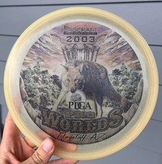Discraft Z Sparkle Challenger 2003 Pro Worlds Wolf Stamp 173g Early Run 💎RARE💎