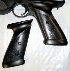 New Crosman Benjamin Black Marauder Grips for 2240 2300 1377 1322 Marauder etc.