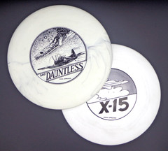 Rare Lightning X-15A 1st Run 1987 + SBD Dauntless 1992 New Pair OOP Disc Golf