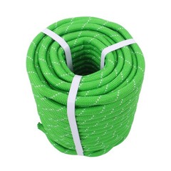 1/2 in x 125 ft Double Braided Rope Swing Camping Breaking Strength 8400 Pounds
