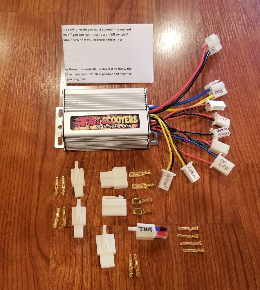 36v – 500 watt-1000 Watt Controller (for Brushed Motor) Electric Bike or Scooter