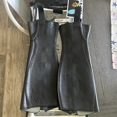 Ariat Breeze Half Chaps black unisex adult Size XS