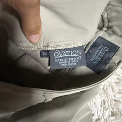 Women’s Size 32R Tan Ovation Knee Patch Horseback Riding Breeches