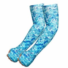 Camo Cooling Arm Sleeves Cover UV Sun Protection Sports Outdoor For Men Womens