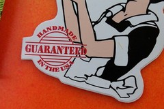 HYPER Wheels USA Freshly Baked Sexy Blonde Fresh Vintage INLINE Skating STICKER