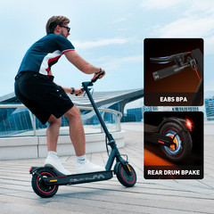 Electric Scooter Adult Folding E-Scooter 350W Long Range 21MPH Fast Speed w/ APP