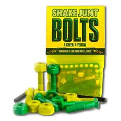 Shake Junt Mounting Kit Allen SJ All 1 4gre/4yel 10pk | Bolts