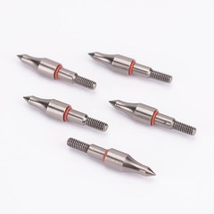 Archery Anti-Skid Arrow Broadhead O-Rings – 100 pcs 1/4 Inch Arrow Tip Rubber