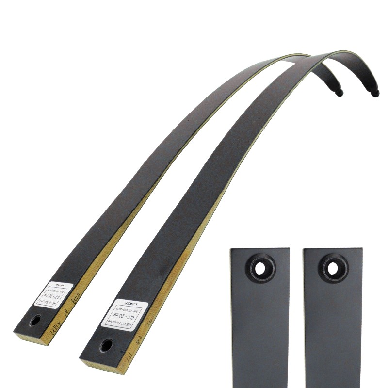 Archery Takedown Lamanited ILF Recurve Bow Limbs 60in 20-55lbs Replacement Bows