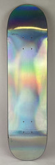 PREMIUM Skateboards 8″ x 32″ Skateboard Deck w Foil Prism Graphic Blemish Pink