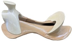 1/2 Scale Saddle Tree | Tan Color | 3D Printed Solid Infill