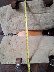 Vintage SIMCO 5567 Western Horse Saddle With Metal Trim