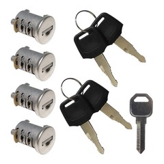 4 Pack Lock Cores for Yakima SKS Car Roof Rack System 4 Pack, Multicolor