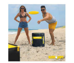 KAN JAM Travel Game: Portable Outdoor Disc Toss – Backyard, Camping, Beach, Park