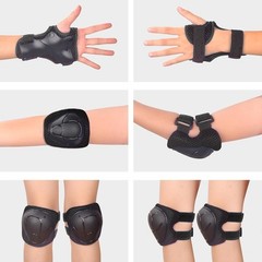 Kids Protective Gear Set, Knee Pads for Kids 3-10Years Toddler Knee and Elbow…