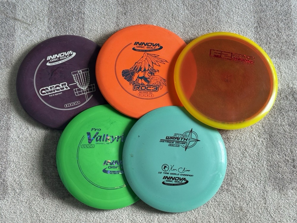 Innova Starter Pack Five Disc Multicolor Set, Beginner Friendly