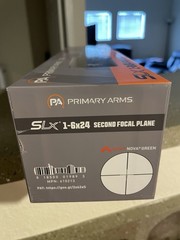 Primary Arms SLX 1-6X Green Nova Reticle