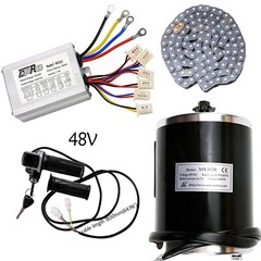 48V 1000W Brush Motor Controller LCD Throttle For Electric Scooter Razor E-Bike