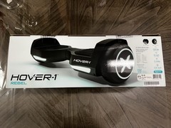 Hover-1 Rebel Black LED Headlights Bluetooth Speakers