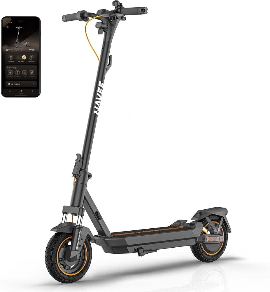 NAVEE GT3Max Electric Scooter Adults Foldable E-Scooter With Suspension Compact
