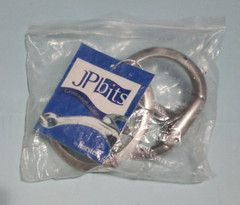 JP Bits by Korsteel 144184 French Link Oval Mouth Eggbutt 5″ Snaffle Bit NWT