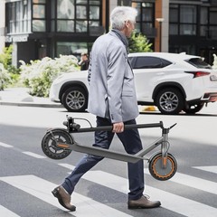 Sigravy Electric Scooter Adult 350W 19MPH 21Miles Foldable APP Control Lightweig