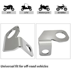PCS Safety Flag Whip Rear Axle Mounting Bracket Fit for Motorcycle, Dirt 2