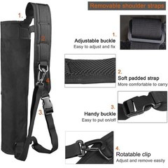 Archery Lightweight Back Arrow Quiver Dual Use Foldable Compact Hip Arrows Ba…