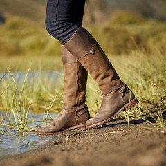 Ariat, Carden leather nubuck boots, brown, 8, $289.95