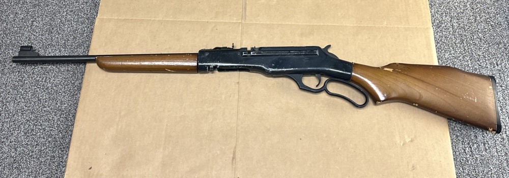 Vintage Crosman 99 .22 Cal Pellet Rifle Lever Action Air Rifle Working Original
