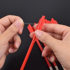 6.8″ Plastic Hunting Fishing Bolts Arrows for 50-80 lbs Pistol Crossbow 6pcs