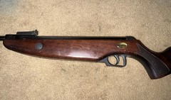 BEEMAN MODEL GS700 Break Barrel Air Rifle .177 caliber. Made in Spain VG Vintage