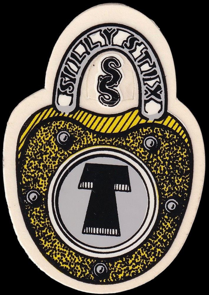 Vintage 1980’s Schmitt Stix Skateboards Silly Stix Sticker