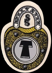 Vintage 1980’s Schmitt Stix Skateboards Silly Stix Sticker