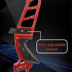 ILF Bow Riser 23″/25″ Aluminum Alloy Takedown Recurve Bow Handle CNC RH Hunting
